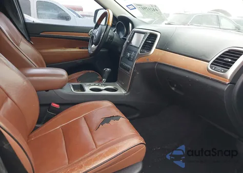 2013 Jeep Grand Cherokee Overland из США, поврежденный, VIN 1C4RJECG8DC588115